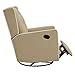Baby Relax Mikayla Swivel Gliding Recliner, Beige