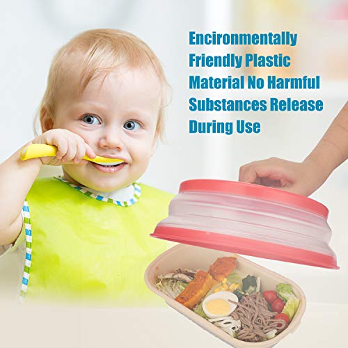 BPA Free Collapsible Microwave Cover for Food Microwave Splatter Cover