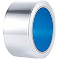 Steelsoft Extra Thick Aluminum Foil Duct Tape High Temp Heavy Duty 2 inch 13 YD Silver for Dryer Vent Hose Air Duct,HVAC Ductwork Insulation,Heat Reflective
