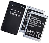 Wall/Travel Charger for LG Optimus G Pro, (AT&T E980) - External Dock BL-48TH Battery Charger AND Two (2) spare Batteries