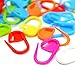 UNKE Approx. 50Pcs Knitting Crochet Locking Stitch Markers Needles Clip Markers Holder