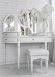 AOFOTO 5x7ft Lady Makeup Room Backdrop White