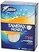 Tampax Pearl Tampons with Plastic Applicator, Super Plus Absorbency, Unscented, 18 Count