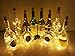 Aluan Wine Bottle Lights with Cork Christmas Lights 15 LED 10 Pack Fairy Lights Waterproof Battery Operated Cork String Lights for Jar Party Wedding Christmas Festival Bar Decoration, Warm White