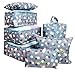 7-Piece Packing Cube Set- Travel Luggage Packing Organizers with Shoe Bag