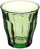 Duralex 1027SR06SC/6 Picardie Glass Tumbler (Set of 6), 8.75 oz, Green