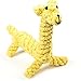 oneisall Dog Toys Pet Cotton Chew Rope Toy Dental Teaser Teeth Cleanning for Small Dog Puppy Biting (Graffie)