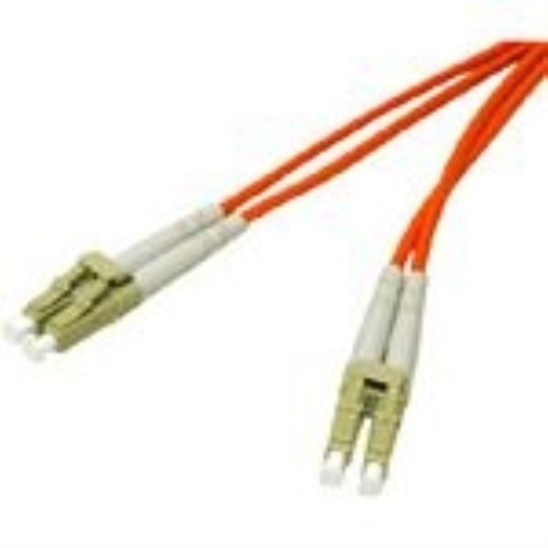 C2G 1m Fibre/Fiber Optic Cable for Fast Ethernet, Fiber Channel, ATM and Gibabit Patch Cable LSZH LC/LC Duplex Multimode Multimode 62.5/125 MM