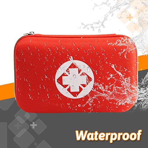 277 Pcs First Aid kit Car Waterproof Portable Emergency Kit Survival Equipment for Home School Camping Hiking Hunting and Travel Outdoor Adventure YIDERBO