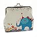 Canserin Women Wallet, Women's Lady Retro Vintage Leather Small Wallet Hasp Coin Purse Clutch Bag (White 3)