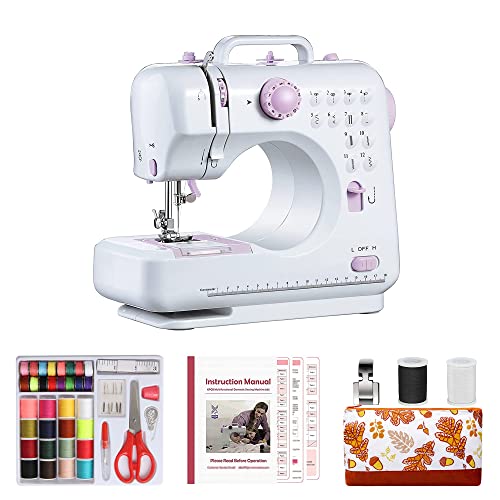 KPCB Tech 505 Sewing Machines and for Beginners with 12 Stitches and