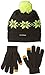 Weatherproof Big Boys' Snowflake Fair Isle Beanie and Gloves