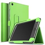 IVSO Asus Zenpad Z8s Case Leather Stand Cover Case for Asus Zenpad Z8s ZT582KL Tablet (Green)