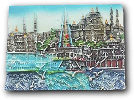 Istanbul Turkey 3D Refrigerator Magnet Travel Sticker Souvenirs,Home & Kitchen Decoration Turkey Fridge Magnet from China
