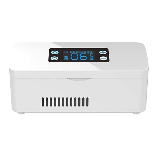 WYJW Mini refrigeradores Insulina Caja refrigerada Portátil ...