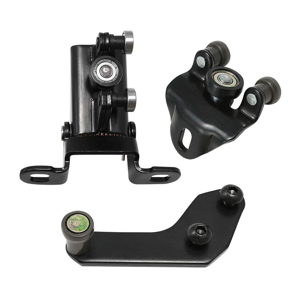 Hoypeyfiy Left Sliding Door Roller Guide Set Side Door Roller Runner 3Pcs Set for Transit Mk6 Mk7 Left 1667675(TOP + Middle + Bottom)