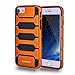 iPhone 7 case Combo,Tranesca Double Layer Heavy Duty Bumper case with Detachable Inner Shell (Sunset Orange)-Also Includes one Backup Inner Shell