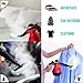 Comforday Multi-Purpose Handheld Pressurized Steam Cleaner with 12-Piece Accessories for Stain Removal, Carpets, Curtains, Car Seats, Kitchen Surface & Much More (Red)