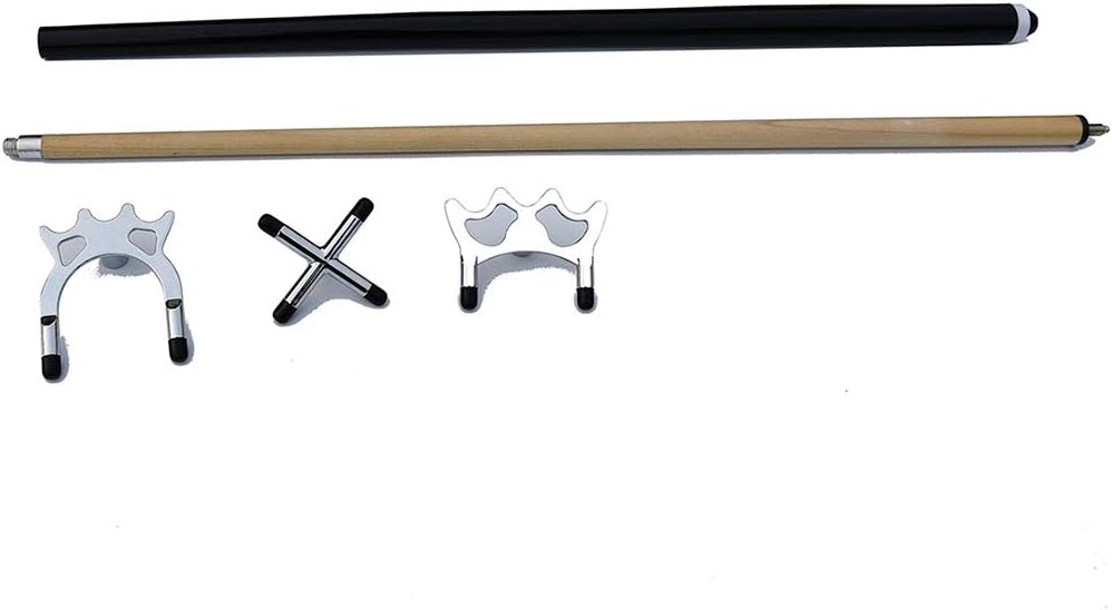 TGA Sports Pool/Billiards Bridge Stick with Removable Bridge Head, Billiards Pool Cue Accessory