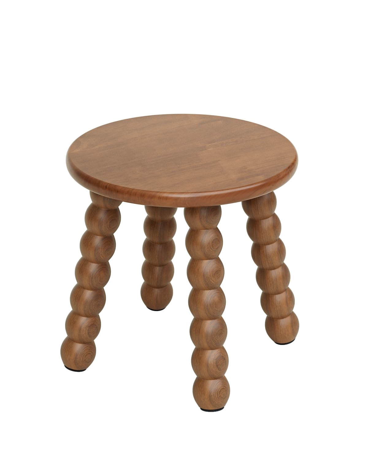 Photo 1 of Masupu Solid Wooden Step Stool for Adults Kids, 11 inch Small Foot Stool, Non-Slip One Step Stool, Sturdy Foot Stool for Bathroom, Bedroom, Kichen, Plant Stand(Walnut Brown)
