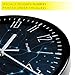 Plumeet Silent Wall Clock, 12