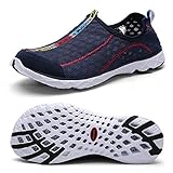 Feetmat Women's Breathable Mesh Slip On Walking Casual Water Shoes