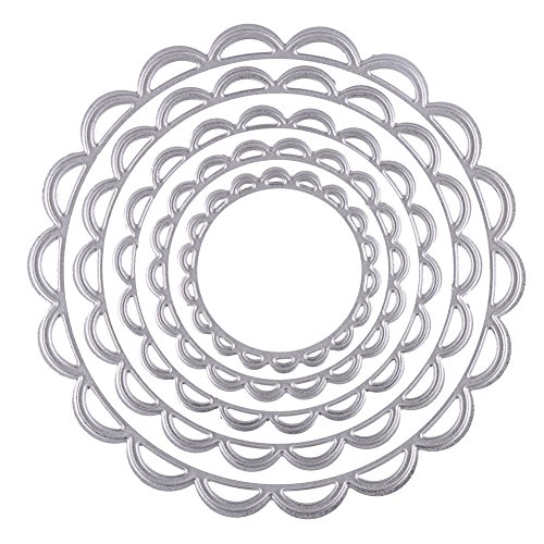 DECORA Sunflower Nesting Metal Stencils DIY Scrapbook Album Paper Card Embossing Tool