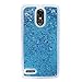 LG Stylo 3/ LG Stylo 3 PLUS Case, Glitter Falling Case for LG Stylus 3 / LG Stylo 3 / LG Stylus 3 Plus / LG Stylo 3 Plus (Blue)