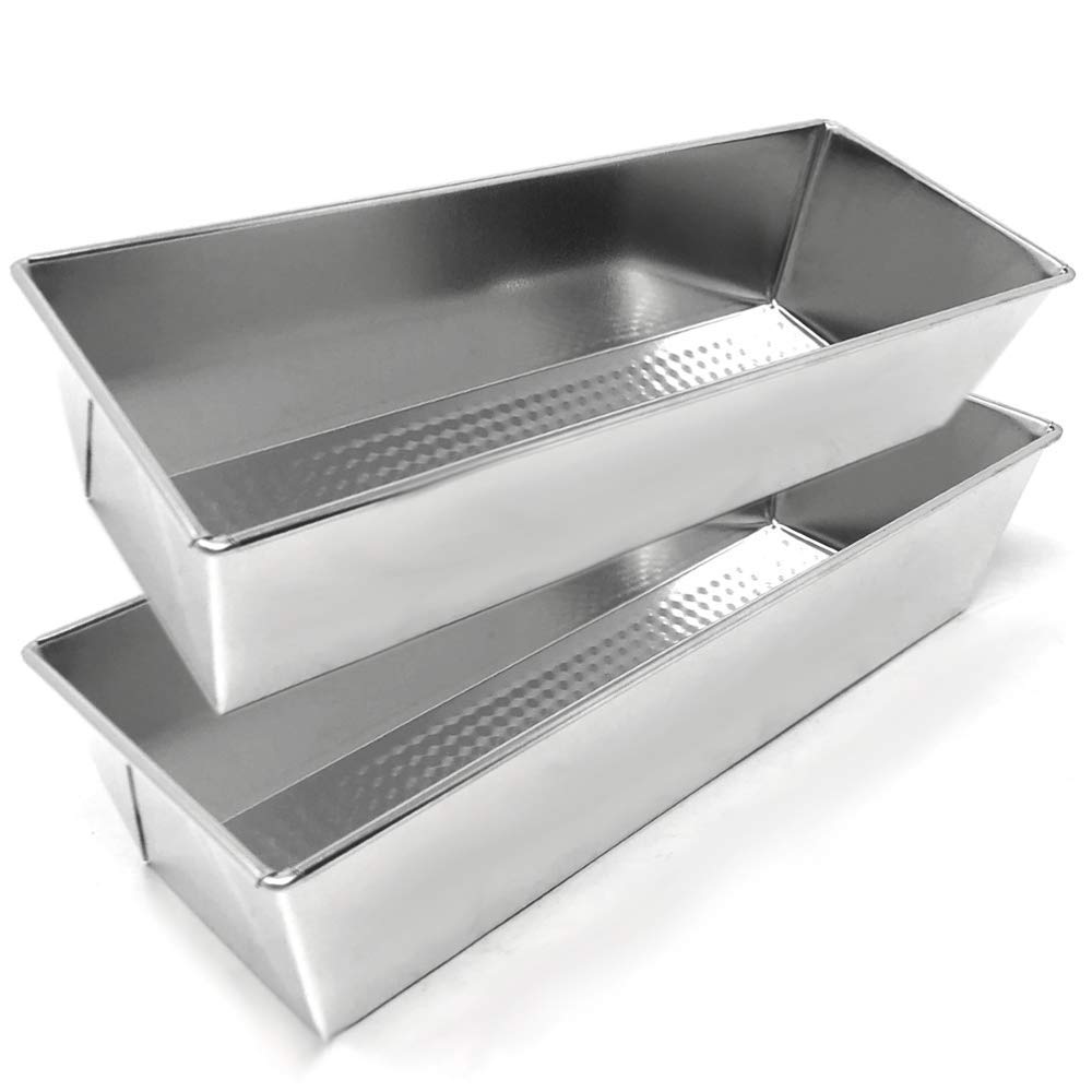 Space Home - Non Stick Loaf Pan Set - 2 Piece Set - 35 cm - Aluminium — image 1