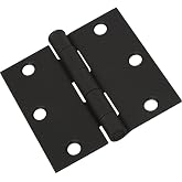 National Hardware N241-182 V512 Door Hinge in Black