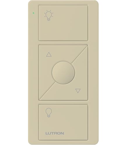 Lutron Pico Control remoto para interruptor inteligente Caseta, control de 2 botones, control de encendido/apagado, para uso en mesa o montaje en pared, PJ2 2B GIV L01, marfil Lutron Pico Control remoto para interruptor inteligente Caseta, control de 2 botones, control de encendido/apagado, para uso en mesa o montaje en pared, PJ2 2B GIV L01, marfil