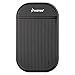Magic Mat TWIN PACK -Universal Magic Sticky Anti-Slip black Securely holds Cell Phones, GPS's, Garage Door Openers, Sunglasses Pens Coins Cleans with Soap and Water to renew original luster Tacky-ness