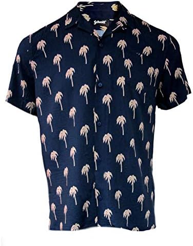 Schott NYC Mens SHRIVERA Palm Tree 