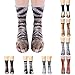 Animal Feet Socks, Alonea Men&Women Crazy Novelty Animal Paw Crew Funny Socks Sublimated 3D Print Socks