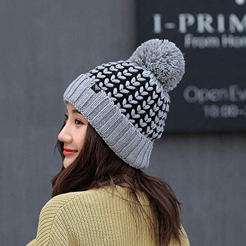 image for Apolonia Adult Women Men Winter Crochet Hat Knit Hat Wheat Hairball Wa