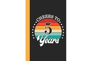 5th Year Work Anniversary Notebook: Team Employee / Staff Appreciation Gift for Job Milestone of Completing 5 Years of Servic