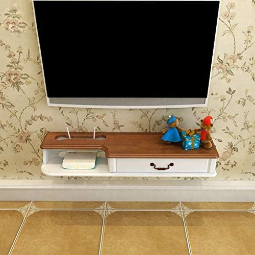 壁掛けテレビキャビネットウォールシェルフフローティング棚セットトップボックスルーターdvdプレーヤー写真おもちゃ多機能ディスプレイ棚テレビコンソール引き出し付き 限定品 テレビ棚