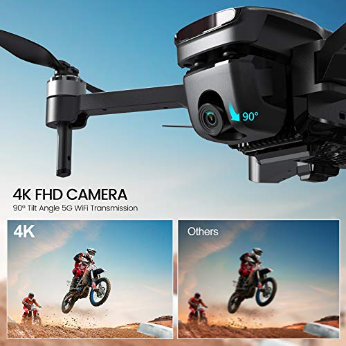 Potensic D68 Drone with 4K Camera for Adults, GPS FPV Quadcopter with Brushless Motor,Optical Flow Positioning, Auto… - Image 3