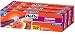 Hefty Slider Jumbo Storage Plastic Bags - 2.5 Gallon Size, 3 Boxes of 15 Bags (45 Total)
