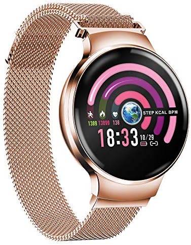 AMYSPORTS iphone android対応 スマートブレスレット レディース カロリー 心拍計 スマートウォッチ 活動量計 女性 line 防水 スマートウォッチ 日本語 カメラ コントロール