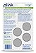 Plink Washer and Dishwasher Freshener Phosphate and Bleach Free, Deodorizer and Cleaner, 8 Tablets, 8-Count