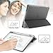 SWEES Compatible iPad 9.7 2018/2017 Case with Pencil Holder, Shockproof Durable Smart Cover Leather Case with Built-in Apple Pencil Holder Compatible iPad 9.7 inch 6th/5th Generation, Marble