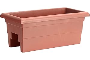Root & Vessel Countryside Rail Planter, Terra, 24"