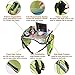Innokids Kids Travel Tray Children Car Seat Activity Snack and Play Desk with Detachable Organizers for Car Plane and Baby Stroller (Fruit Green)