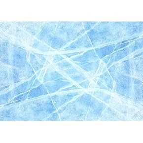 Texture of Ice of Baikal Lake in Siberia - Removable Wall Mural | Self-Adhesive Large Wallpaper - 66x96 inches
