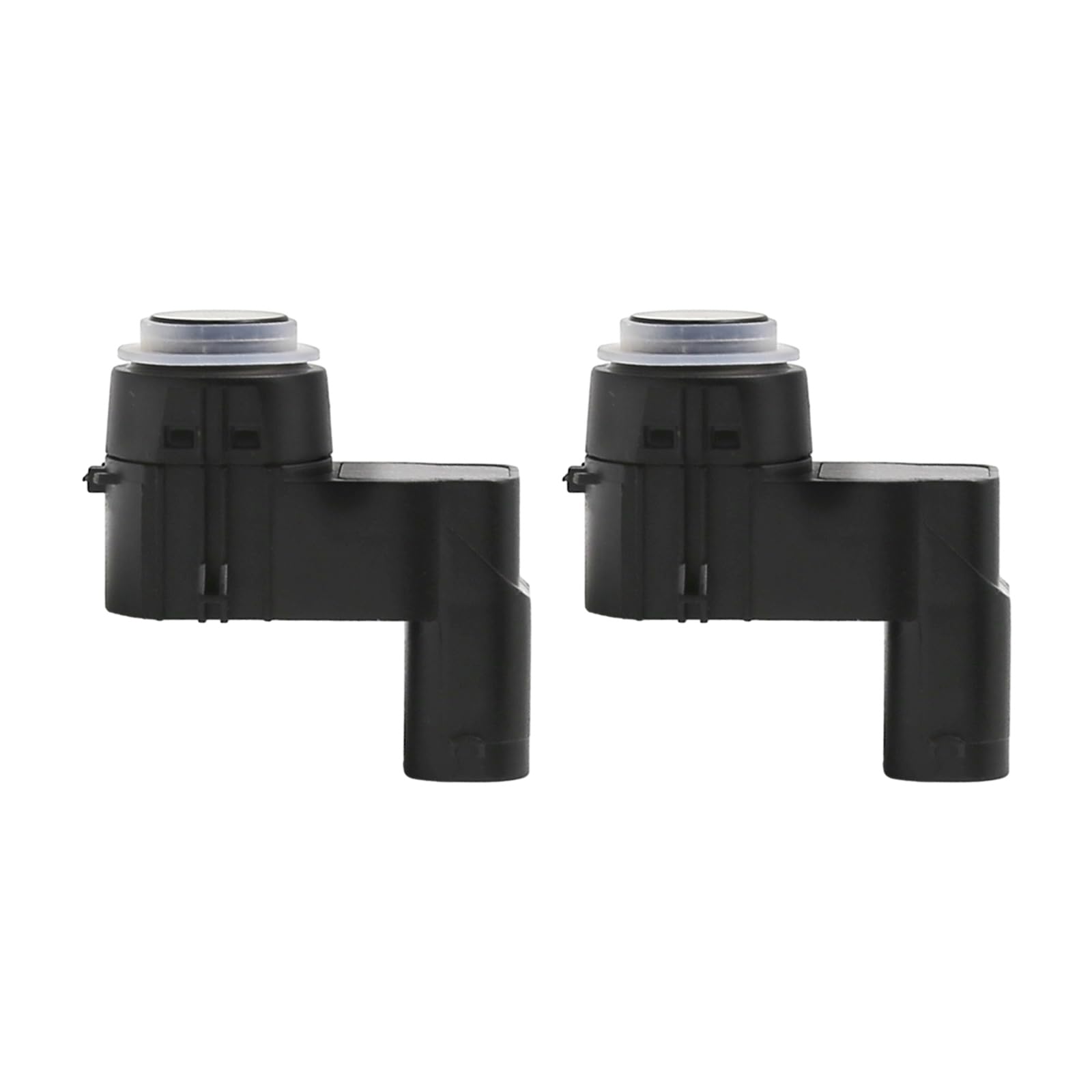 Hoypeyfiy 2Pcs Front and Rear PDC Parking Sensor, Replacement for Citroen C3 DS3 Replacement for Peugeot 3008 5008 2009-2016 PDC Reverse Parking Assist Sensor 9677782980 9677782977