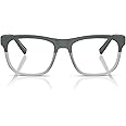 Armani Exchange Men's Ax3050 Square Prescription Eyeglass Frames