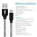 Charger Cable for Samsung Galaxy S9 / S8 Charger, Type C Fast Charger Nylon Braided Cord for Samsung Galaxy S8, Galaxy S9 Plus, S10 / Note 9 / Note 8,Google Pixel 3 2 XL, LG G7 V40 (3FT/6FT 2 Pack)