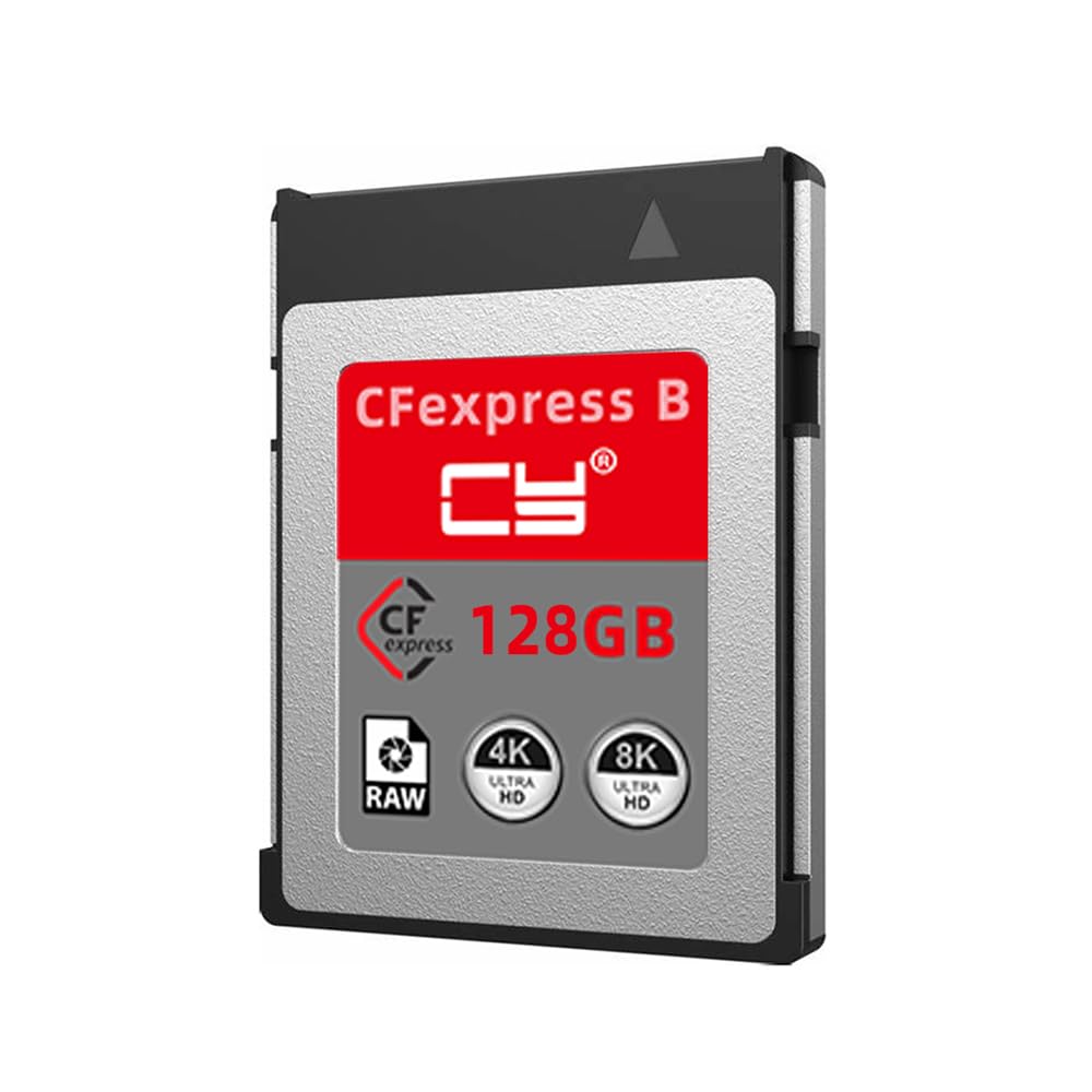 NFHK CFexpress Type-B 128GB Memory Card CFE CFB Adapter Compatible with XS Camera 8K RAW PCIe Expansion