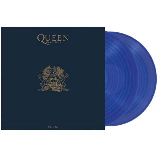 Amazon.com: Queen Greatest Hits 2 - Exclusive Limited Edition Blue